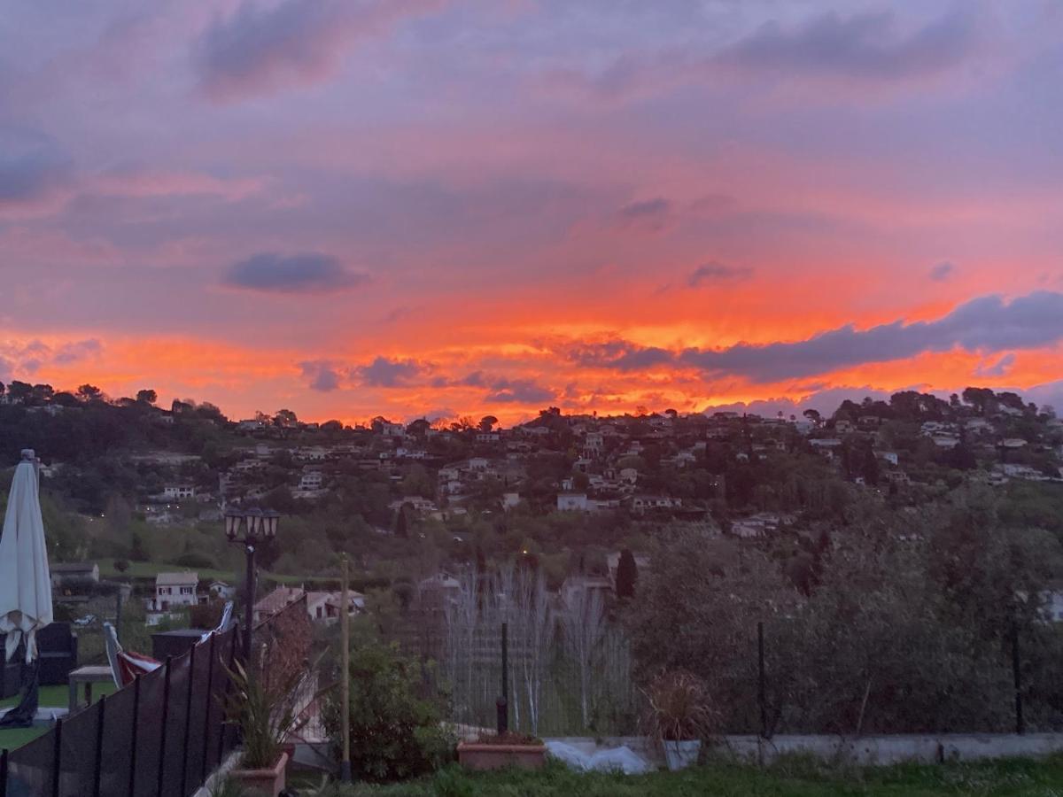 Appartement De Charme Au Calme Parking Gratuit La Colle-sur-Loup Εξωτερικό φωτογραφία